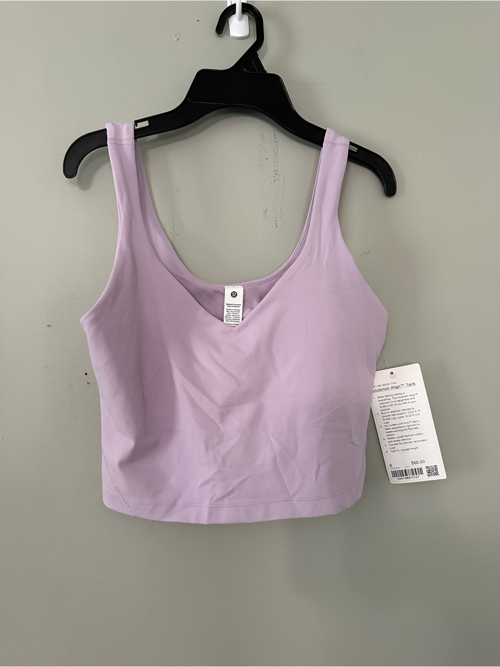 lululemon Lavender Align Tank